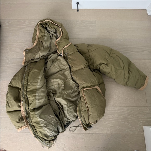 Isabel Marant Olive Green Puffer Jacket - Picture 2 of 12